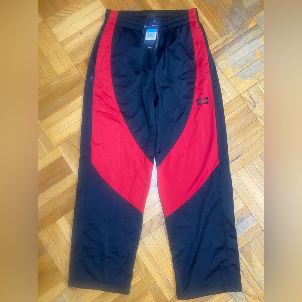 Men’s Jordan Black and Red Sweatpants
